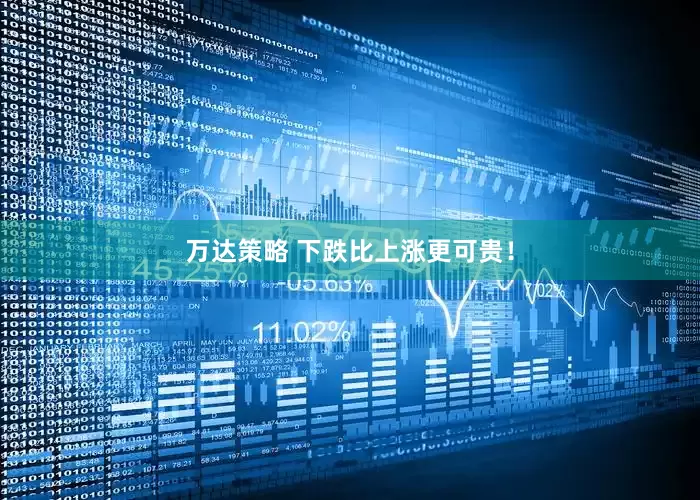 万达策略 下跌比上涨更可贵！