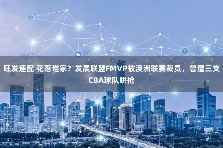 旺发速配 花落谁家？发展联盟FMVP被澳洲联赛裁员，曾遭三支CBA球队哄抢